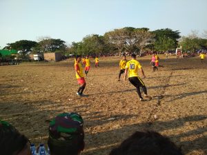 final turnamen sepak bola di desa morodemak